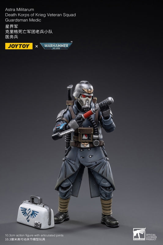 Death Korps of Krieg Veteran Squad Guardsman Medic - Warhammer 40K Action Figure By JOYTOY