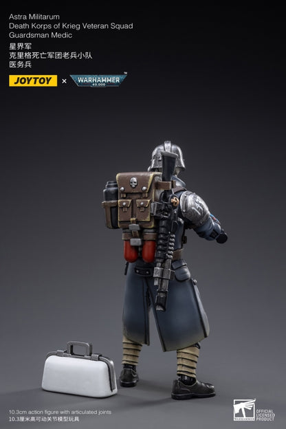 Death Korps of Krieg Veteran Squad Guardsman Medic - Warhammer 40K Action Figure By JOYTOY