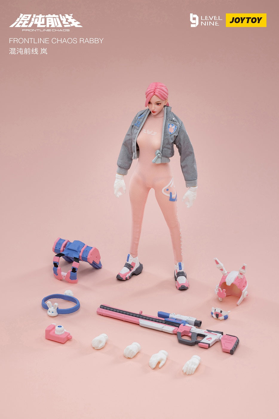 FRONTLINE CHAOS RABBY - Action Figure By JOYTOY