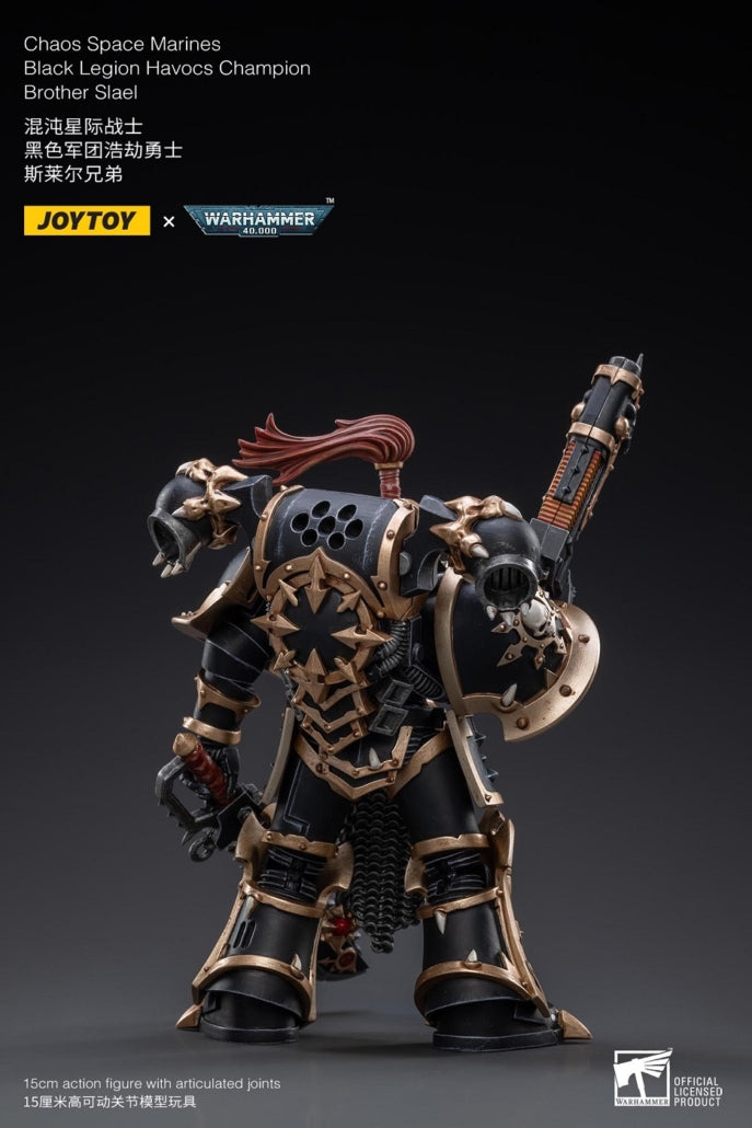 Black Legion Havocs Champion Brother Slael - Warhammer 40K Action Figure By JOYTOY