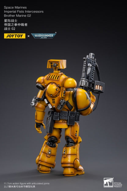 Imperiar Fists Intercessors Brother Marine 02 - Warhammer 40K Action Figure By JOYTOY
