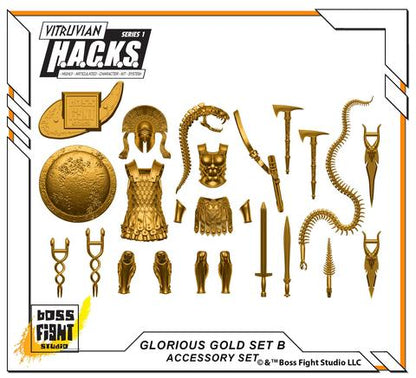 GLORIOUS GOLD ACCESSORY SET - B