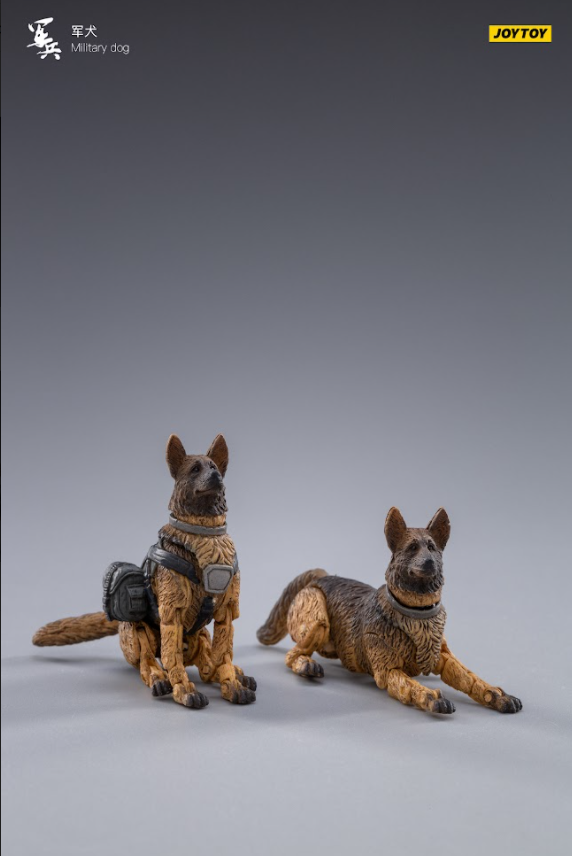 Military Dog - Soldier Action Figure By JOYTOY