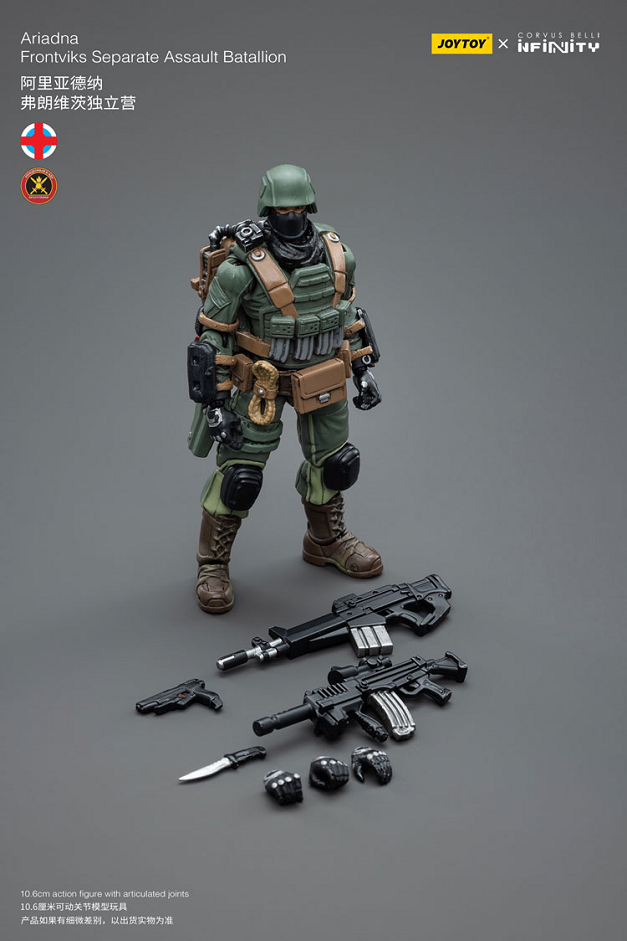 1:18 Action Figure Details - Van Kleiss