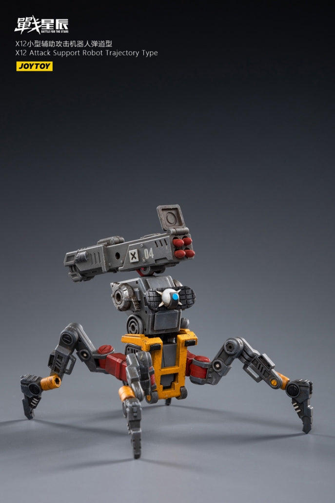 X12 Attack-Support Robot Trajectory Type - Action Figure By JOYTOY